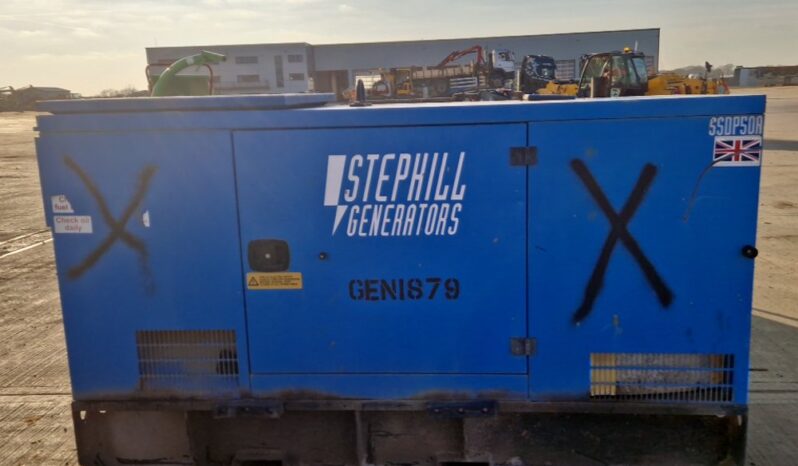2014 Stephill SSDP50A Generators For Auction: Leeds, UK – 30th April, 1st, 2nd & 3rd May 25 full