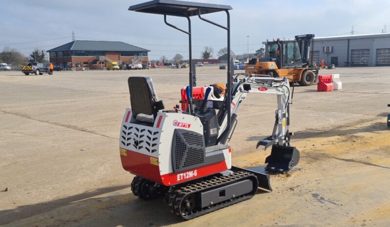 Unused 2025 Toft BTTL12 Micro Excavators For Auction: Leeds, UK – 30th April, 1st, 2nd & 3rd May 25 full