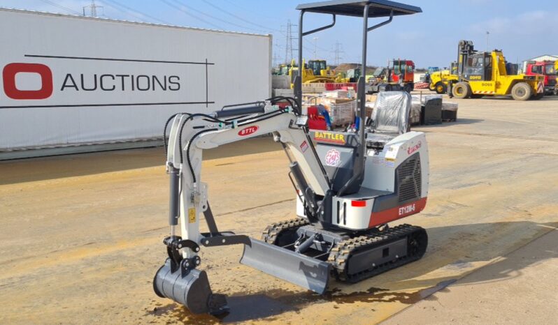 Unused 2025 Toft BTTL12 Micro Excavators For Auction: Leeds, UK – 30th April, 1st, 2nd & 3rd May 25