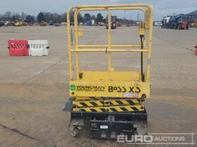 2011 Youngman Boss X3 Manlifts For Auction: Leeds, UK – 30th April, 1st, 2nd & 3rd May 25 full