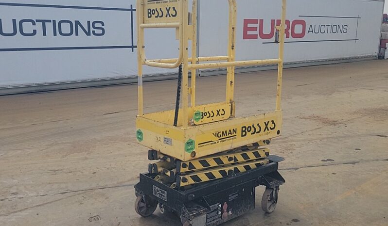 2011 Youngman Boss X3 Manlifts For Auction: Leeds, UK – 30th April, 1st, 2nd & 3rd May 25