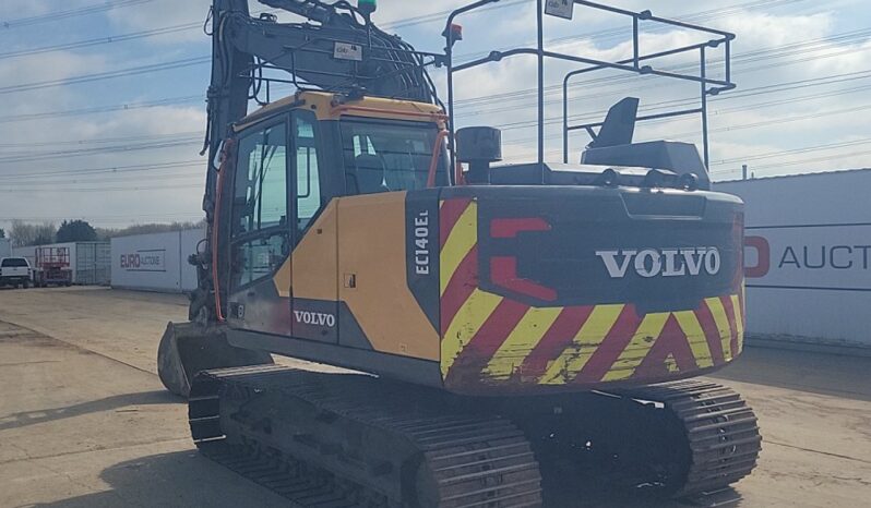 2019 Volvo EC140EL 10 Ton+ Excavators For Auction: Leeds, UK – 30th April, 1st, 2nd & 3rd May 25 full