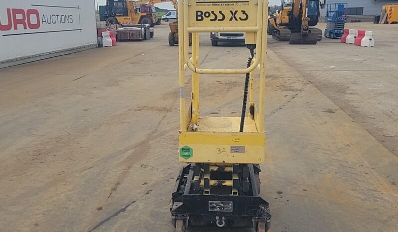2011 Youngman Boss X3 Manlifts For Auction: Leeds, UK – 30th April, 1st, 2nd & 3rd May 25 full