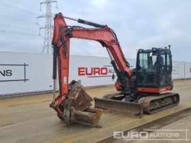 2016 Kubota KX080-4 6 Ton+ Excavators For Auction: Leeds, UK – 30th April, 1st, 2nd & 3rd May 25