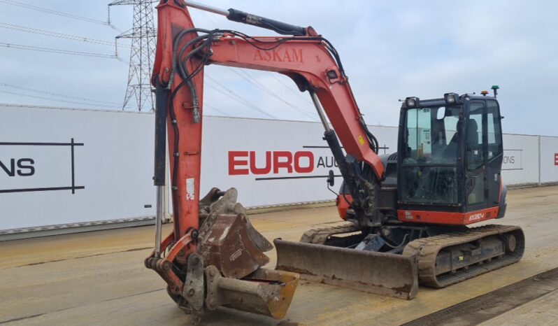 2016 Kubota KX080-4 6 Ton+ Excavators For Auction: Leeds, UK – 30th April, 1st, 2nd & 3rd May 25