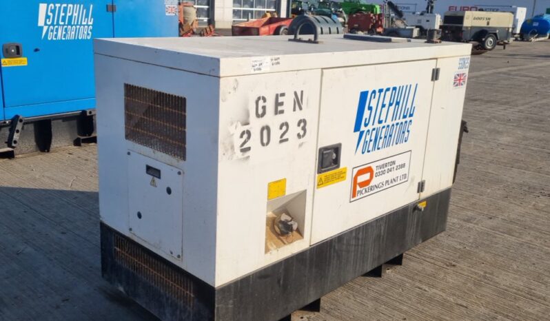 2017 Stephill SSDK25 Generators For Auction: Leeds, UK – 30th April, 1st, 2nd & 3rd May 25 full