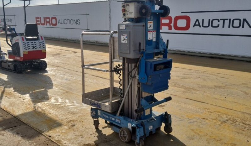 Genie AWP Manlifts For Auction: Leeds, UK – 30th April, 1st, 2nd & 3rd May 25 full