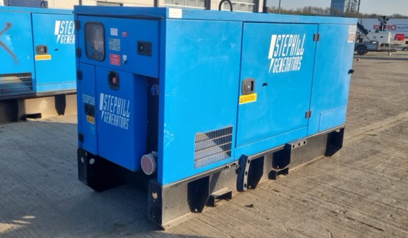 2015 Stephill SSDP50A Generators For Auction: Leeds, UK – 30th April, 1st, 2nd & 3rd May 25