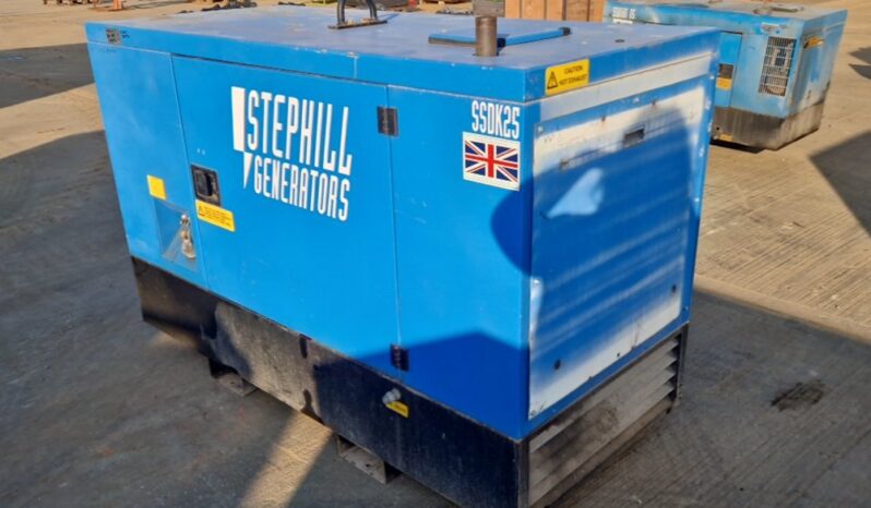 Stephill SSDK25 Generators For Auction: Leeds, UK – 30th April, 1st, 2nd & 3rd May 25 full