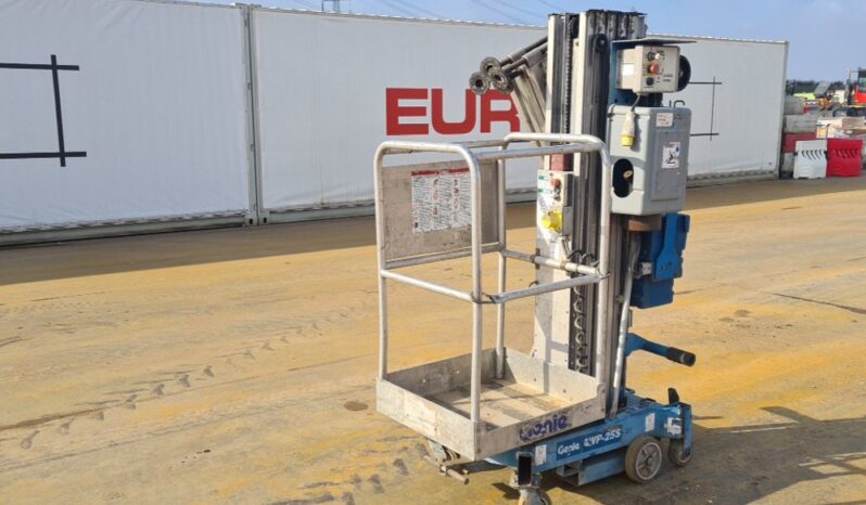 Genie AWP Manlifts For Auction: Leeds, UK – 30th April, 1st, 2nd & 3rd May 25