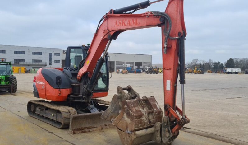 2016 Kubota KX080-4 6 Ton+ Excavators For Auction: Leeds, UK – 30th April, 1st, 2nd & 3rd May 25 full