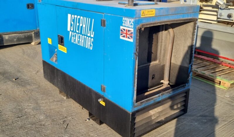 2013 Stephill SSDK25 Generators For Auction: Leeds, UK – 30th April, 1st, 2nd & 3rd May 25 full