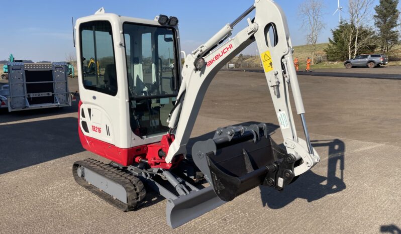 Takeuchi TB216 Minidigger full