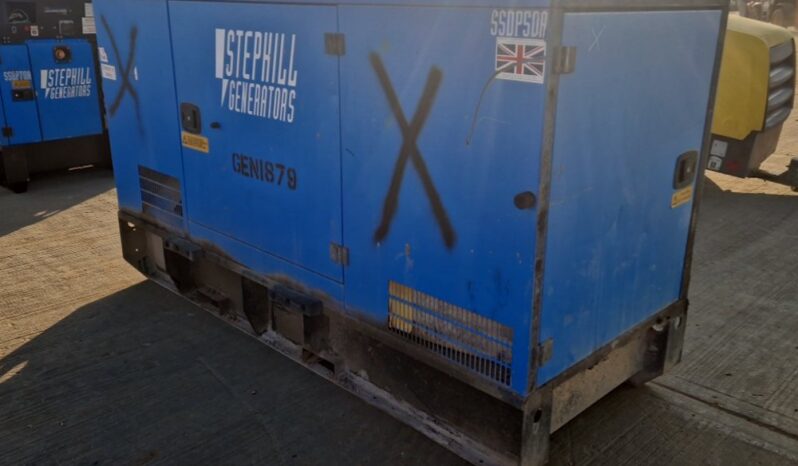 2014 Stephill SSDP50A Generators For Auction: Leeds, UK – 30th April, 1st, 2nd & 3rd May 25 full