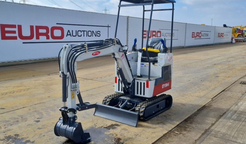 Unused 2025 Toft BTTL15H-6 Micro Excavators For Auction: Leeds, UK – 30th April, 1st, 2nd & 3rd May 25