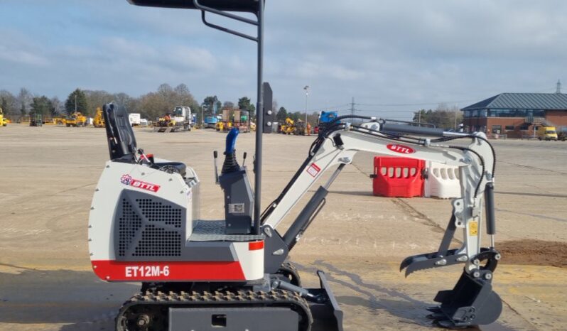 Unused 2025 Toft BTTL12 Micro Excavators For Auction: Leeds, UK – 30th April, 1st, 2nd & 3rd May 25 full