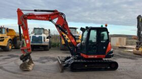 2019 KUBOTA KX080-4 2 PIECE BOOM full