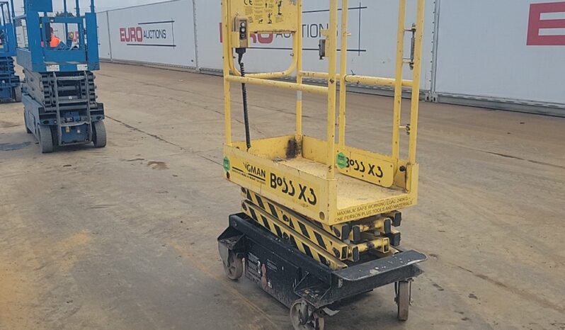 2011 Youngman Boss X3 Manlifts For Auction: Leeds, UK – 30th April, 1st, 2nd & 3rd May 25 full