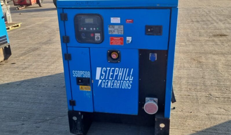 2015 Stephill SSDP50A Generators For Auction: Leeds, UK – 30th April, 1st, 2nd & 3rd May 25 full