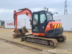 2016 Kubota KX080-4 6 Ton+ Excavators For Auction: Leeds, UK – 30th April, 1st, 2nd & 3rd May 25 full