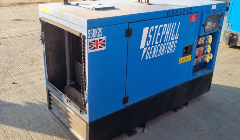 2013 Stephill SSDK25 Generators For Auction: Leeds, UK – 30th April, 1st, 2nd & 3rd May 25 full
