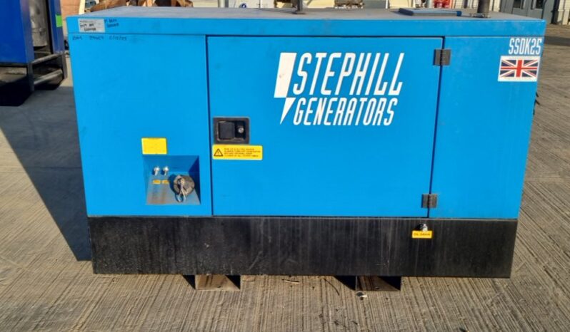 2013 Stephill SSDK25 Generators For Auction: Leeds, UK – 30th April, 1st, 2nd & 3rd May 25 full