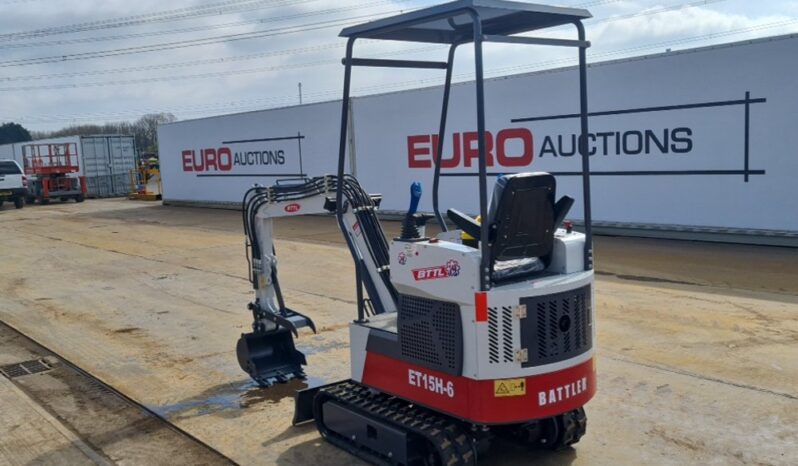Unused 2025 Toft BTTL15H-6 Micro Excavators For Auction: Leeds, UK – 30th April, 1st, 2nd & 3rd May 25 full