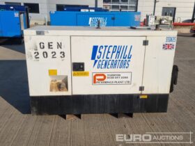 2017 Stephill SSDK25 Generators For Auction: Leeds, UK – 30th April, 1st, 2nd & 3rd May 25 full