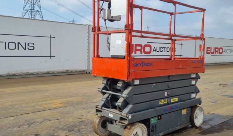 SkyJack SJ3226 Manlifts For Auction: Leeds, UK – 30th April, 1st, 2nd & 3rd May 25