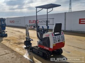 Unused 2025 Toft BTTL12 Micro Excavators For Auction: Leeds, UK – 30th April, 1st, 2nd & 3rd May 25 full