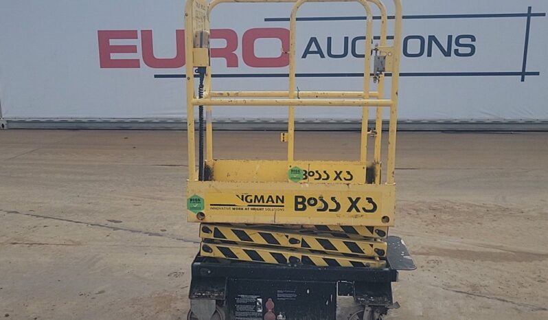 2011 Youngman Boss X3 Manlifts For Auction: Leeds, UK – 30th April, 1st, 2nd & 3rd May 25 full