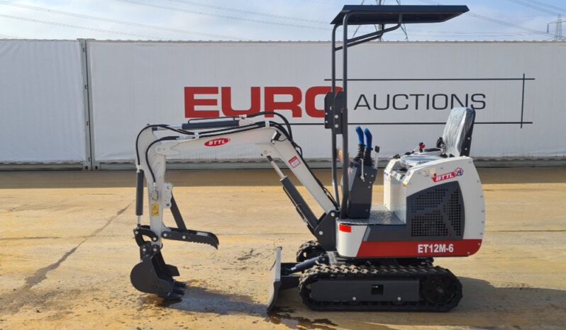 Unused 2025 Toft BTTL12 Micro Excavators For Auction: Leeds, UK – 30th April, 1st, 2nd & 3rd May 25 full
