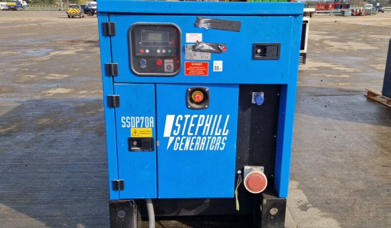2015 Stephill SSDP70A Generators For Auction: Leeds, UK – 30th April, 1st, 2nd & 3rd May 25 full