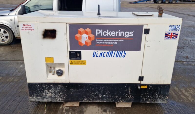 2019 Stephill SSDK25 Generators For Auction: Leeds, UK – 30th April, 1st, 2nd & 3rd May 25 full