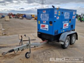 2016 Stephill generators 36kVA Twin Axle Generator, Perkins Engine (Electrical Fault) Generators For Auction: Leeds, UK – 30th April, 1st, 2nd & 3rd May 25