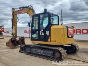 2018 CAT 308E2CR 6 Ton+ Excavators For Auction: Leeds, UK – 30th April, 1st, 2nd & 3rd May 25 full