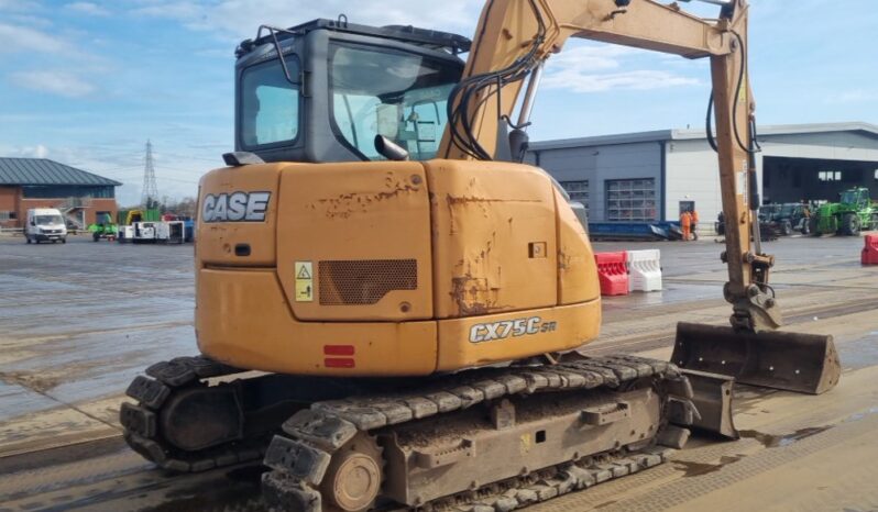 2014 Case CX75CSR 6 Ton+ Excavators For Auction: Leeds, UK – 30th April, 1st, 2nd & 3rd May 25 full