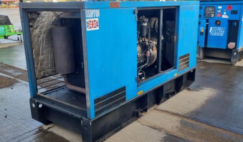Stephill SSDP70A Generators For Auction: Leeds, UK – 30th April, 1st, 2nd & 3rd May 25 full