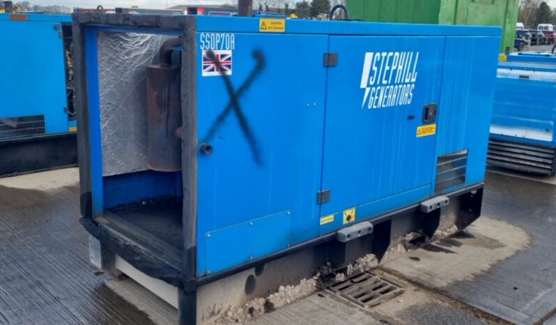 Stephill SSDP70A Generators For Auction: Leeds, UK – 30th April, 1st, 2nd & 3rd May 25 full