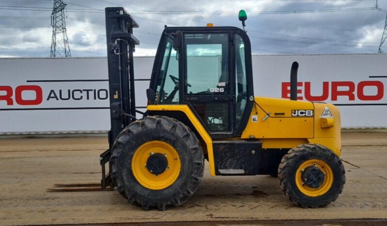 2016 JCB 926 Rough Terrain Forklifts For Auction: Leeds, UK – 30th April, 1st, 2nd & 3rd May 25 full