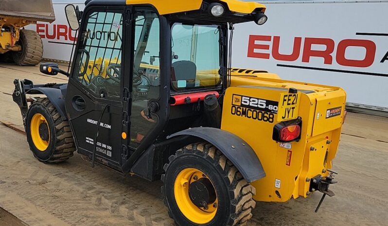 2021 JCB 525-60 Hi Viz Telehandlers For Auction: Leeds, UK – 30th April, 1st, 2nd & 3rd May 25 full