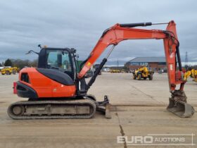 2018 Kubota KX080-4A 6 Ton+ Excavators For Auction: Leeds, UK – 30th April, 1st, 2nd & 3rd May 25 full