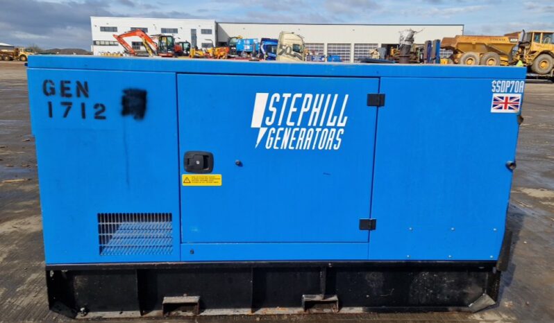 2015 Stephill SSDP70A Generators For Auction: Leeds, UK – 30th April, 1st, 2nd & 3rd May 25 full