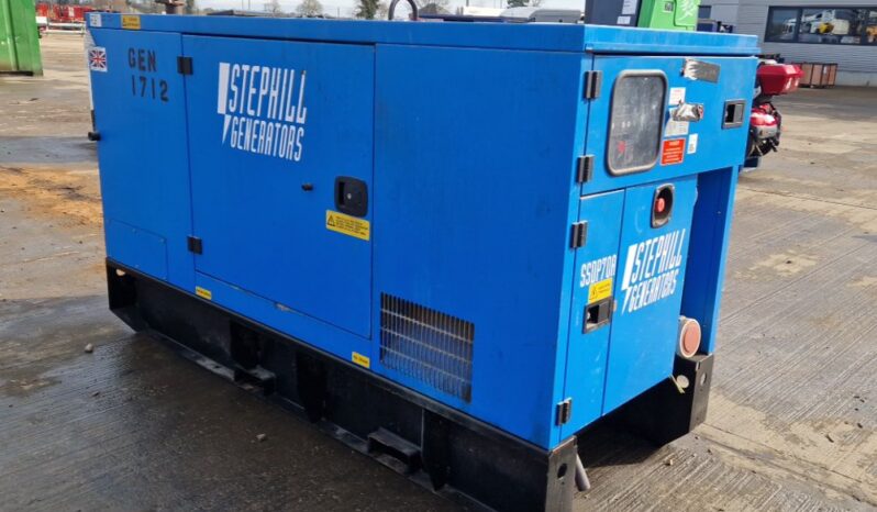 2015 Stephill SSDP70A Generators For Auction: Leeds, UK – 30th April, 1st, 2nd & 3rd May 25 full