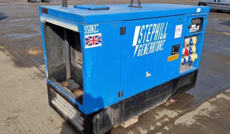 2016 Stephill SSDK25 Generators For Auction: Leeds, UK – 30th April, 1st, 2nd & 3rd May 25