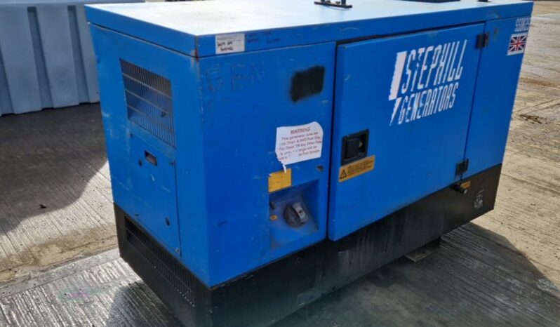 2016 Stephill SSDK25 Generators For Auction: Leeds, UK – 30th April, 1st, 2nd & 3rd May 25 full