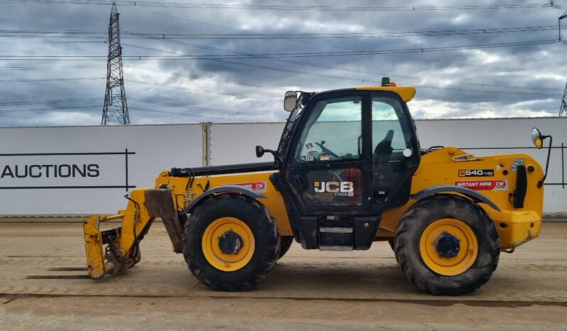 2020 JCB 540-140 Hi Viz Telehandlers For Auction: Leeds, UK – 30th April, 1st, 2nd & 3rd May 25 full