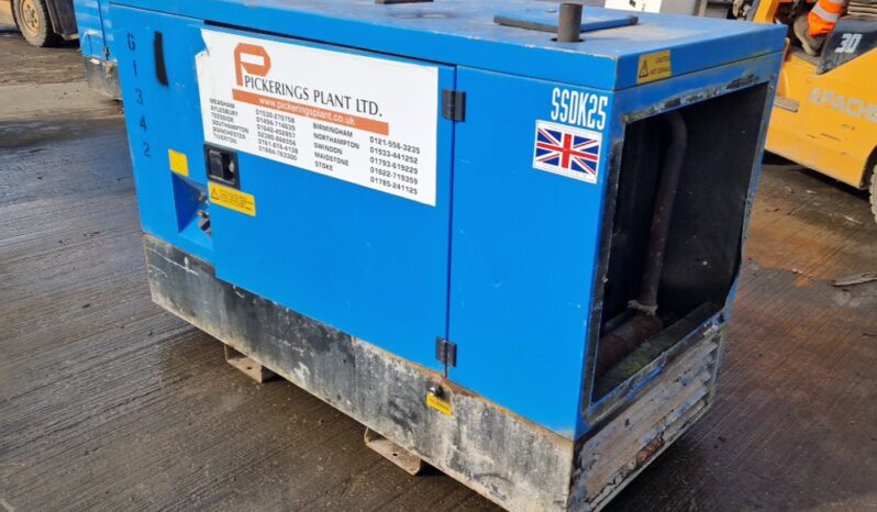2014 Stephill SSDK25 Generators For Auction: Leeds, UK – 30th April, 1st, 2nd & 3rd May 25 full