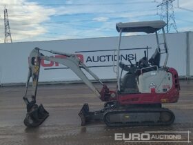 2017 Takeuchi TB216 Mini Excavators For Auction: Leeds, UK – 30th April, 1st, 2nd & 3rd May 25 full