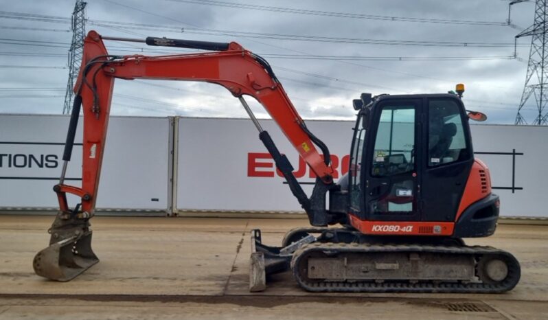 2018 Kubota KX080-4A 6 Ton+ Excavators For Auction: Leeds, UK – 30th April, 1st, 2nd & 3rd May 25 full